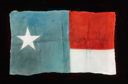 Image of One Star Flag Portion: Red, White, and Blue